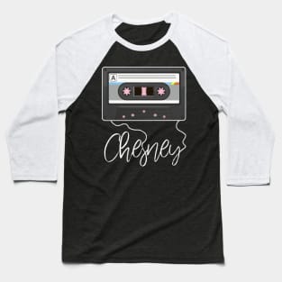 Love Music Chesney Proud Name Awesome Cassette Baseball T-Shirt